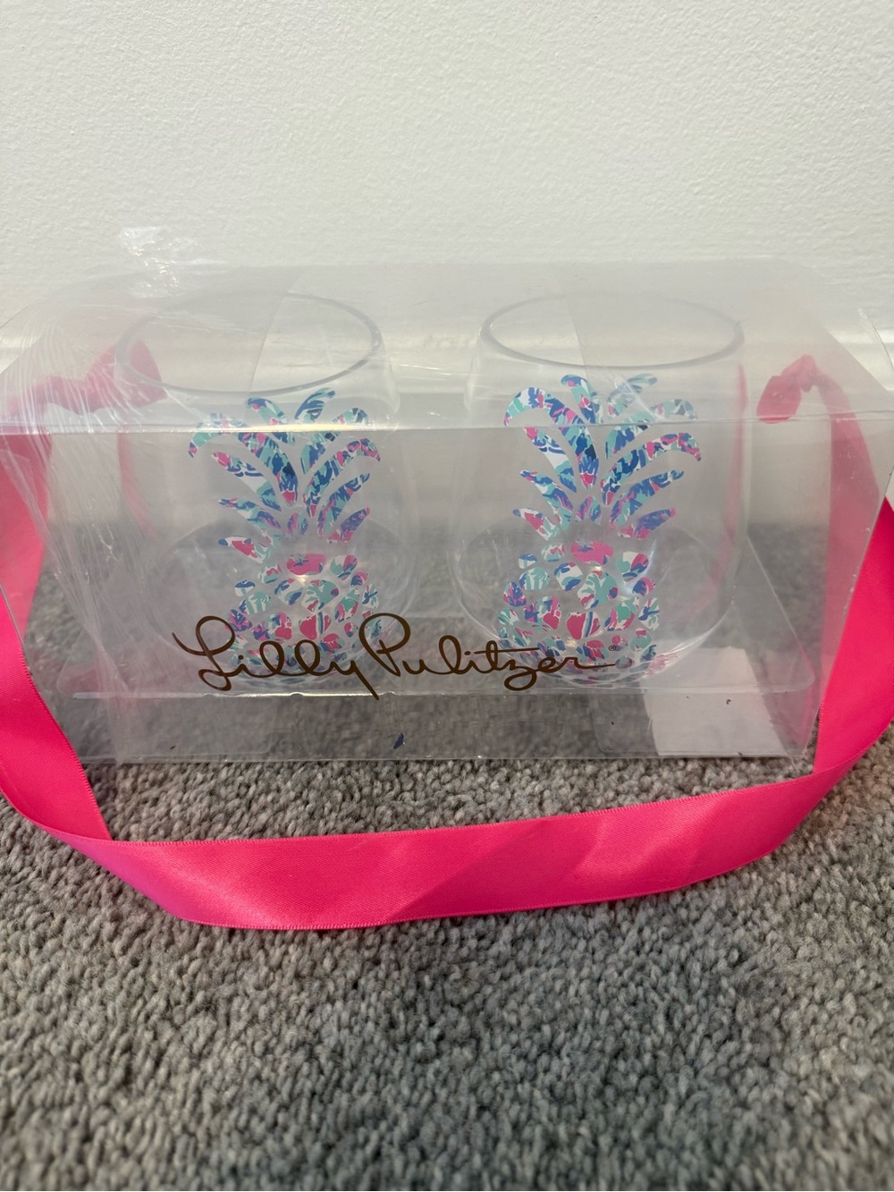 NWT Lilly Pulitzer Wine Glasses